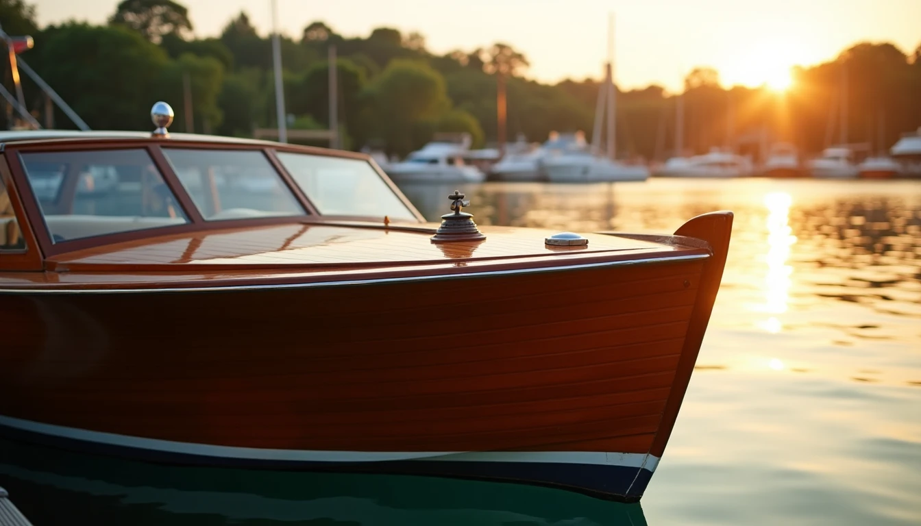 Pourquoi choisir un bateau italien en bois pour votre assurance